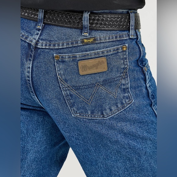 Wrangler “George Strait” Cowboy Cut Collection Blue Jeans - Picture 6 of 12